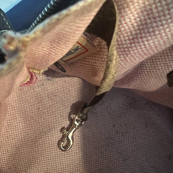 Dooney & Bourke Handbag Pebbled Brown Leather Semi-Circle Satchel Purse - Picture 12 of 12